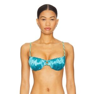 Isa Boulder Sky Blue Bikini Top